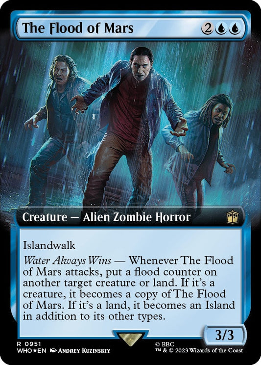 Image for The Flood of Mars (Extended Art) (Surge Foil) (951) (Universes Beyond: Doctor Who) - Magic: The Gathering