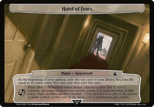 Image for Hotel of Fears (584) (Planechase: Universes Beyond: Doctor Who) - Magic: The Gathering