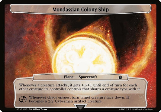 Image for Mondassian Colony Ship (590) (Planechase: Universes Beyond: Doctor Who) - Magic: The Gathering
