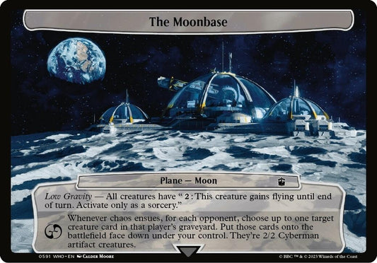 Image for The Moonbase (591) (Planechase: Universes Beyond: Doctor Who) - Magic: The Gathering