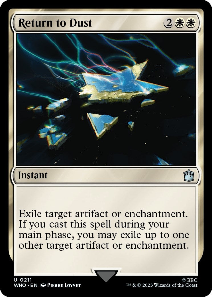 Image for Return to Dust (211) (Universes Beyond: Doctor Who) - Magic: The Gathering