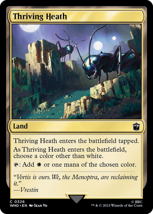 Image for Thriving Heath (326) (Universes Beyond: Doctor Who) - Magic: The Gathering