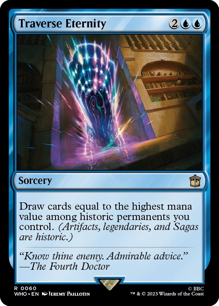 Image for Traverse Eternity (60) (Universes Beyond: Doctor Who) - Magic: The Gathering