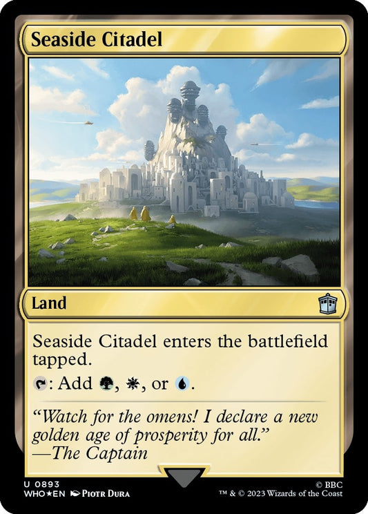 Image for Seaside Citadel (Surge Foil) (893) (Universes Beyond: Doctor Who) - Magic: The Gathering