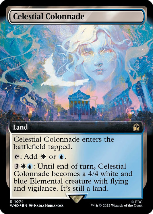 Image for Celestial Colonnade (Extended Art) (Surge Foil) (1074) (Universes Beyond: Doctor Who) - Magic: The Gathering