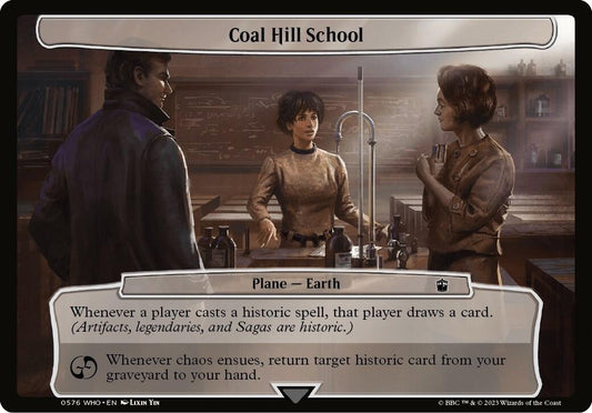 Image for Coal Hill School (576) (Planechase: Universes Beyond: Doctor Who) - Magic: The Gathering