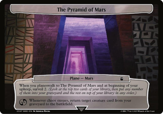 Image for The Pyramid of Mars (597) (Planechase: Universes Beyond: Doctor Who) - Magic: The Gathering