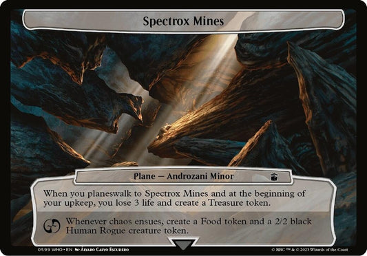 Image for Spectrox Mines (599) (Planechase: Universes Beyond: Doctor Who) - Magic: The Gathering