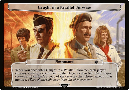 Image for Caught in a Parallel Universe (572) (Planechase: Universes Beyond: Doctor Who) - Magic: The Gathering
