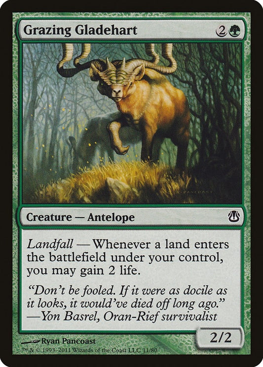 Image for Grazing Gladehart (11) (Duel Decks: Ajani vs. Nicol Bolas) - Magic: The Gathering