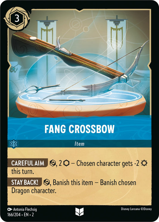 Image for Fang Crossbow (166/204) (Rise of the Floodborn) - Disney Lorcana