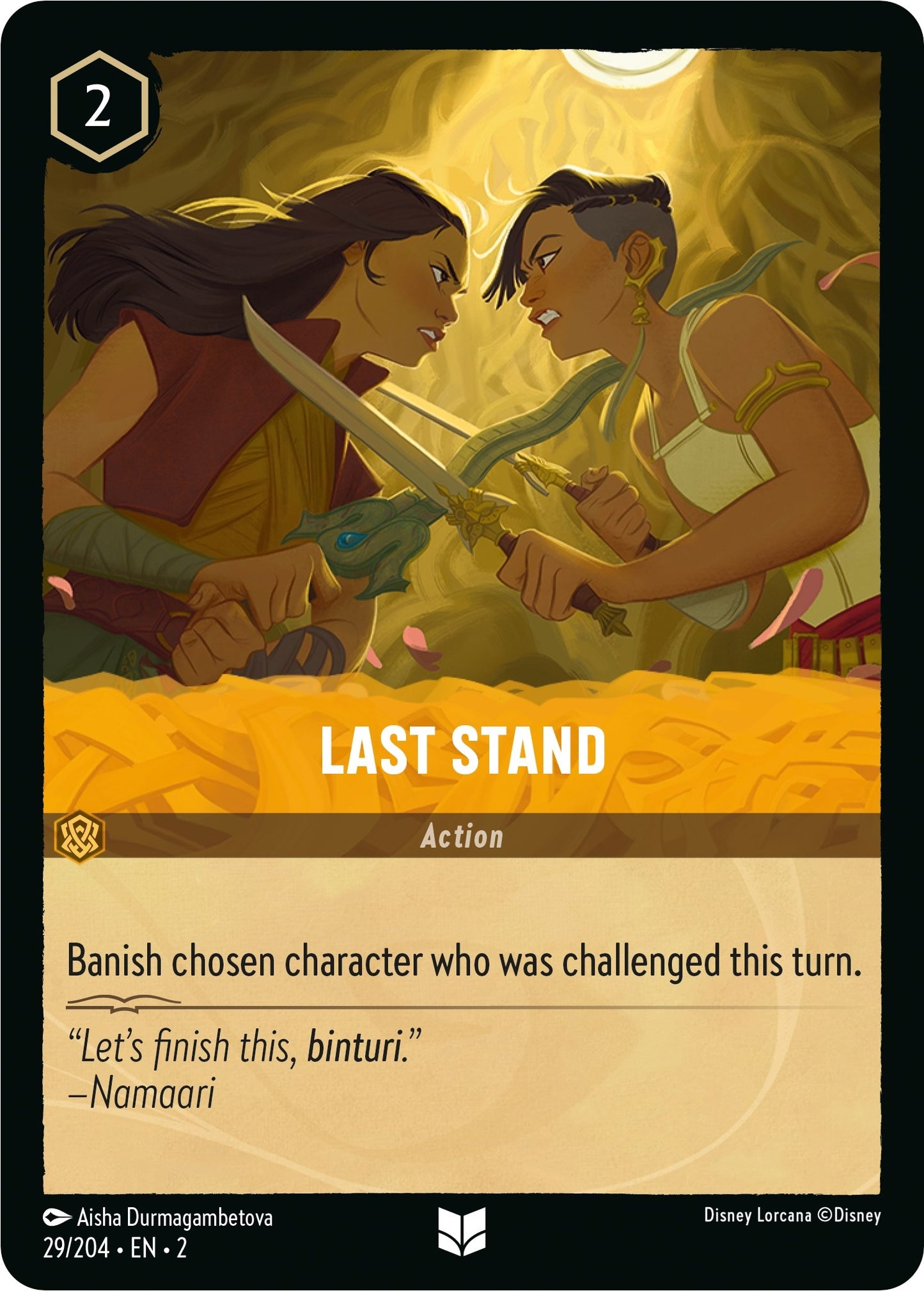 Image for Last Stand (29/204) (Rise of the Floodborn) - Disney Lorcana