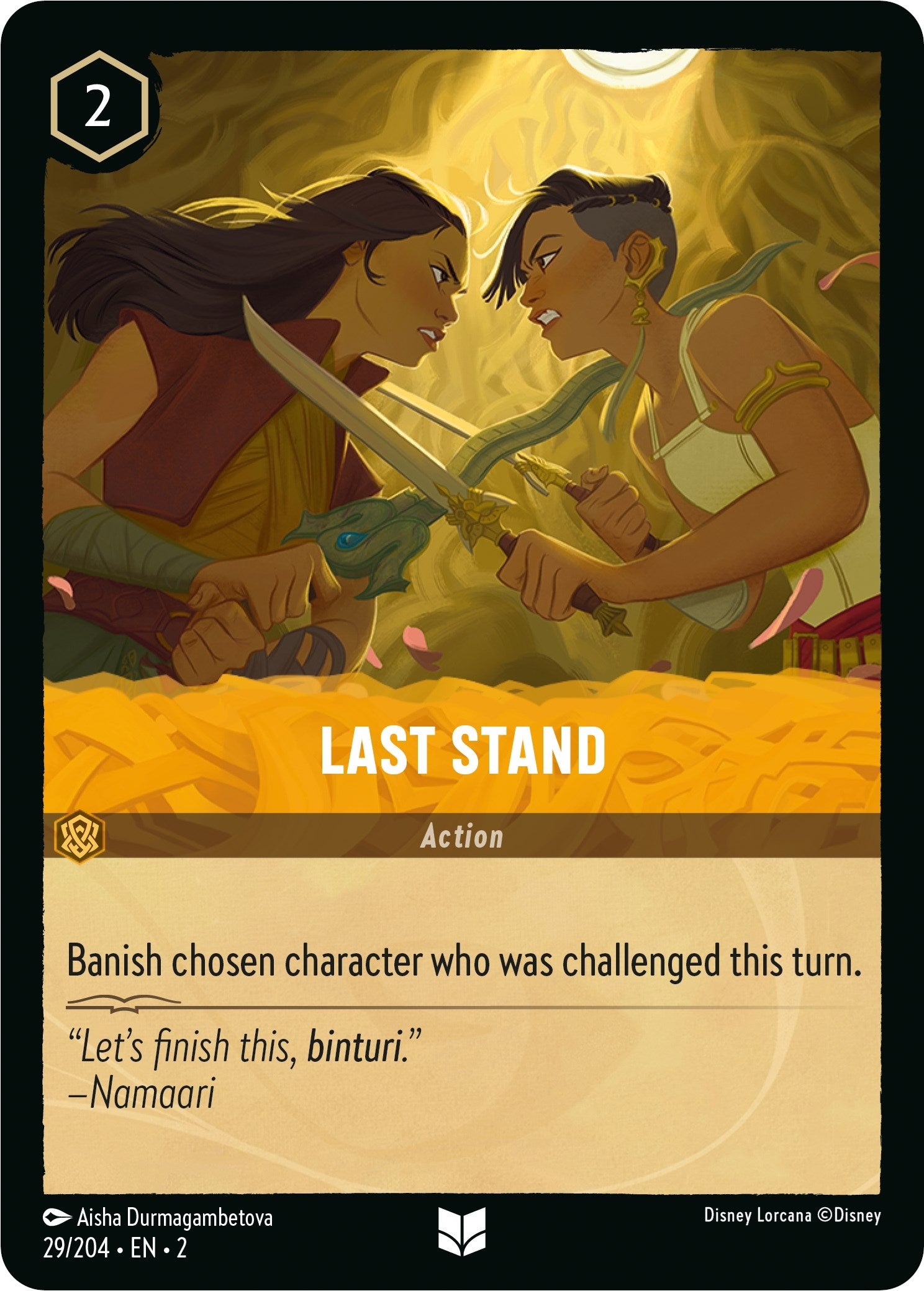 Image for Last Stand (29/204) (Rise of the Floodborn) - Disney Lorcana