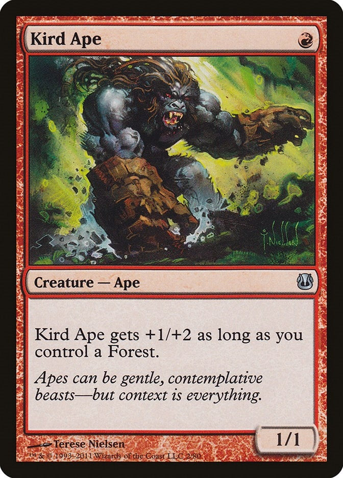 Image for Kird Ape (2) (Duel Decks: Ajani vs. Nicol Bolas) - Magic: The Gathering