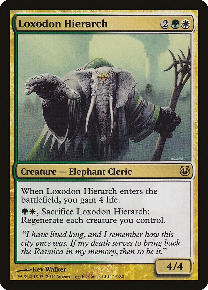 Image for Loxodon Hierarch (15) (Duel Decks: Ajani vs. Nicol Bolas) - Magic: The Gathering