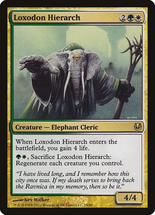Image for Loxodon Hierarch (15) (Duel Decks: Ajani vs. Nicol Bolas) - Magic: The Gathering