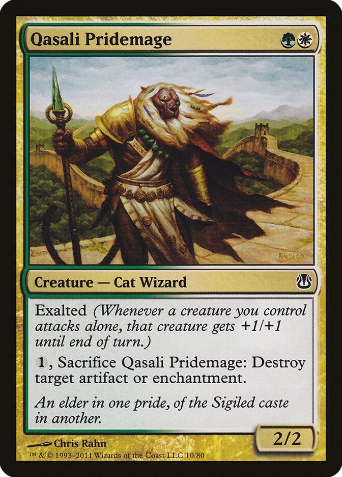 Image for Qasali Pridemage (10) (Duel Decks: Ajani vs. Nicol Bolas) - Magic: The Gathering