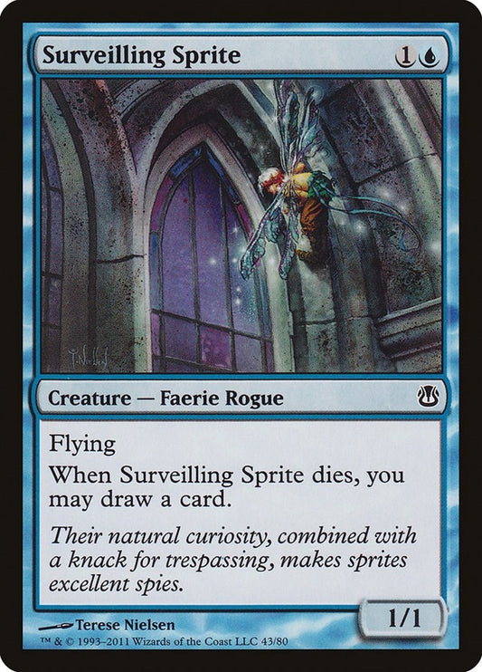 Image for Surveilling Sprite (43) (Duel Decks: Ajani vs. Nicol Bolas) - Magic: The Gathering