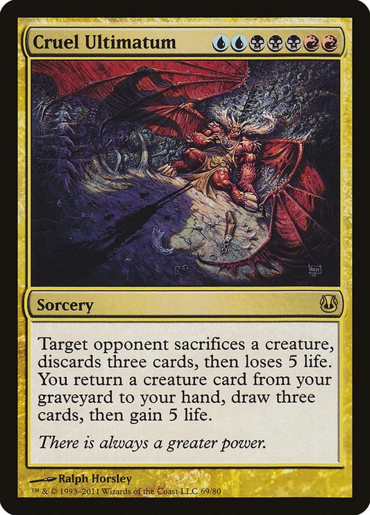 Image for Cruel Ultimatum (69) (Duel Decks: Ajani vs. Nicol Bolas) - Magic: The Gathering