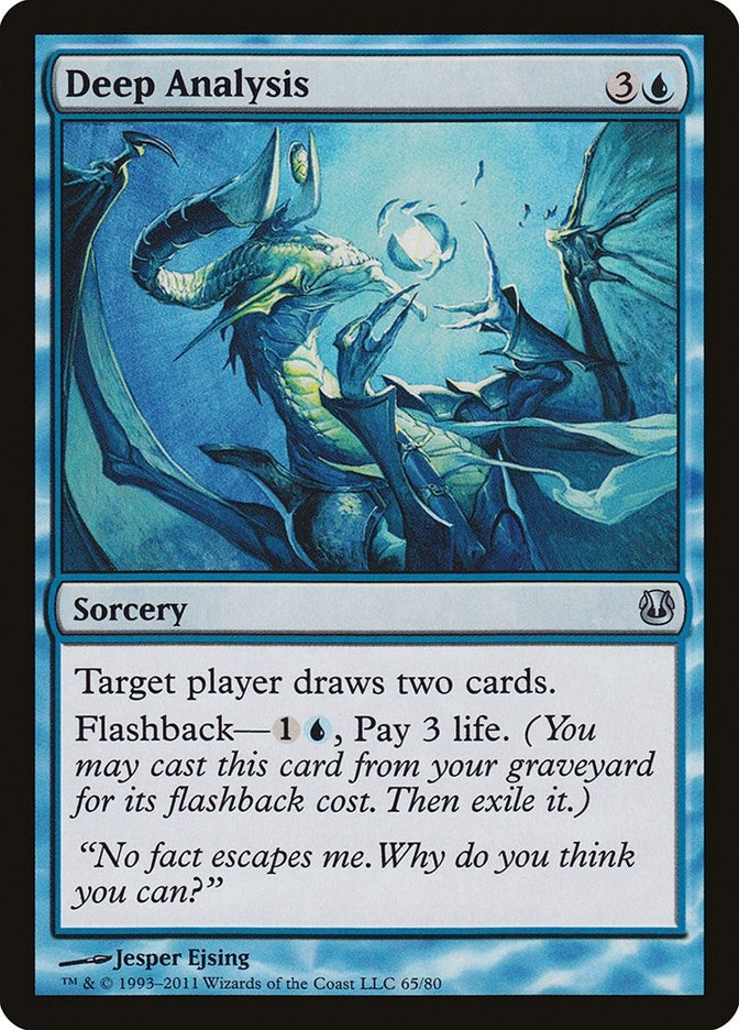 Image for Deep Analysis (65) (Duel Decks: Ajani vs. Nicol Bolas) - Magic: The Gathering