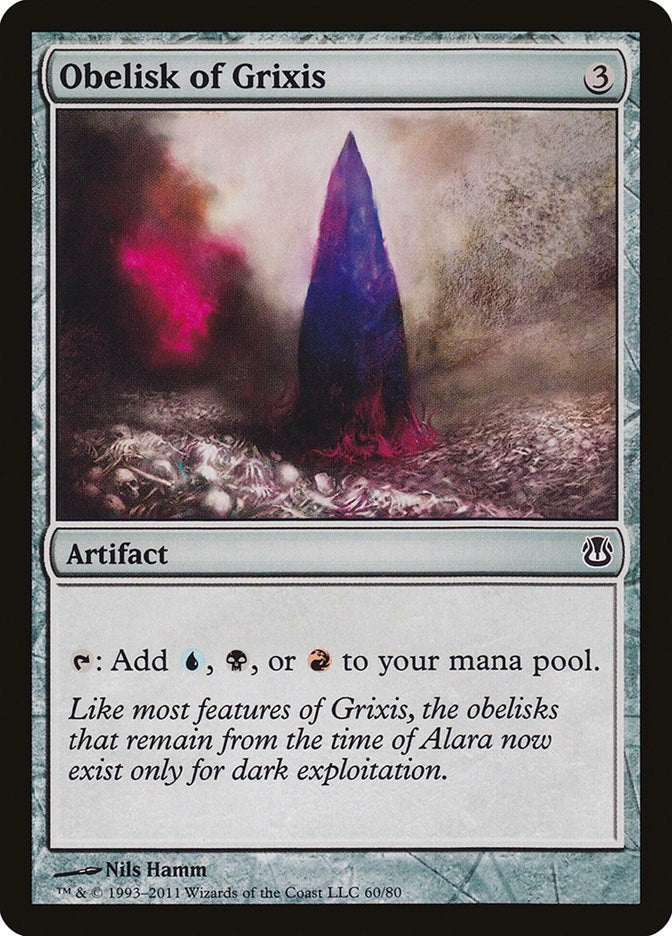 Image for Obelisk of Grixis (60) (Duel Decks: Ajani vs. Nicol Bolas) - Magic: The Gathering