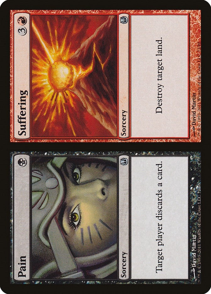 Image for Pain // Suffering (72) (Duel Decks: Ajani vs. Nicol Bolas) - Magic: The Gathering