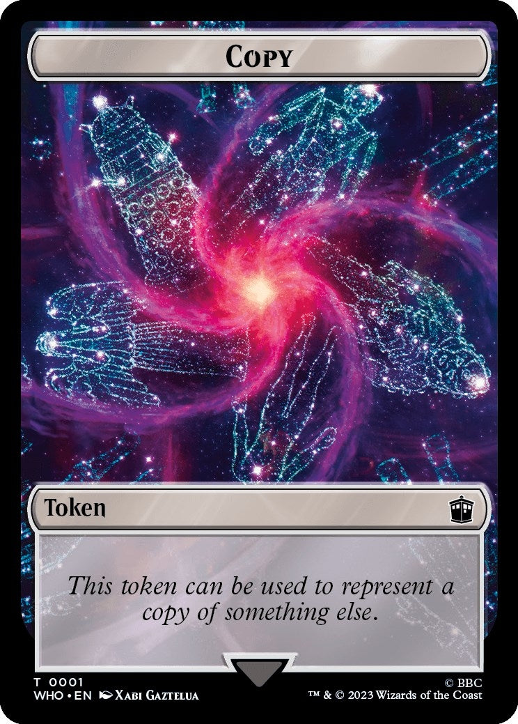 Image for Copy // Treasure (0031) Double-Sided Token (1 // 31) (Universes Beyond: Doctor Who) - Magic: The Gathering