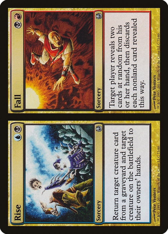 Image for Rise // Fall (73) (Duel Decks: Ajani vs. Nicol Bolas) - Magic: The Gathering