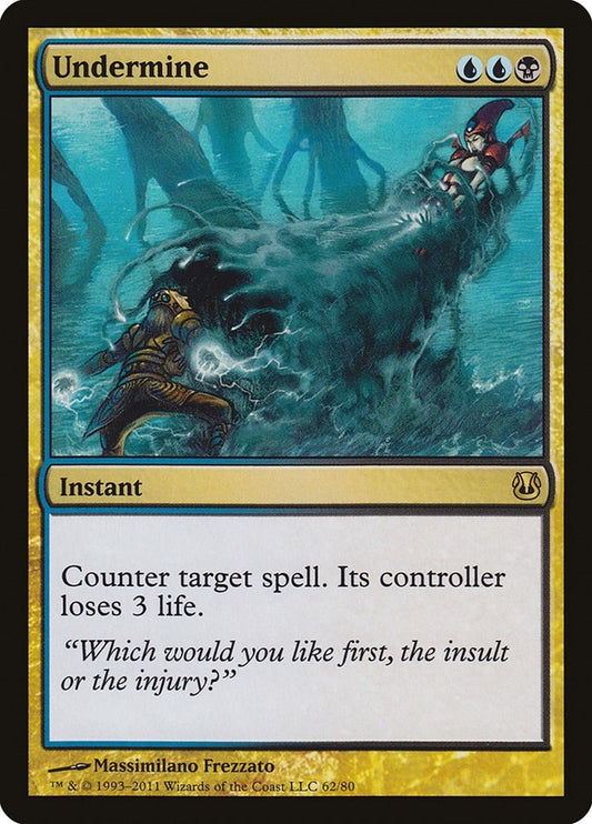 Image for Undermine (62) (Duel Decks: Ajani vs. Nicol Bolas) - Magic: The Gathering