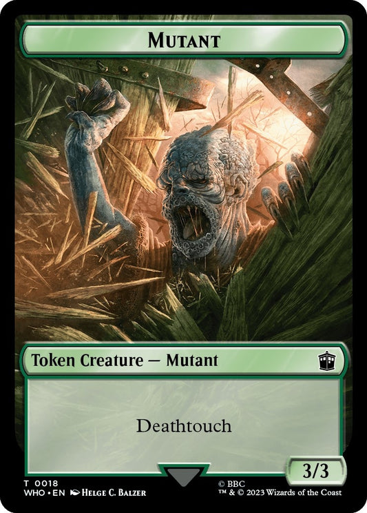 Image for Mutant // Alien Insect Double-Sided Token (18 // 19) (Universes Beyond: Doctor Who) - Magic: The Gathering