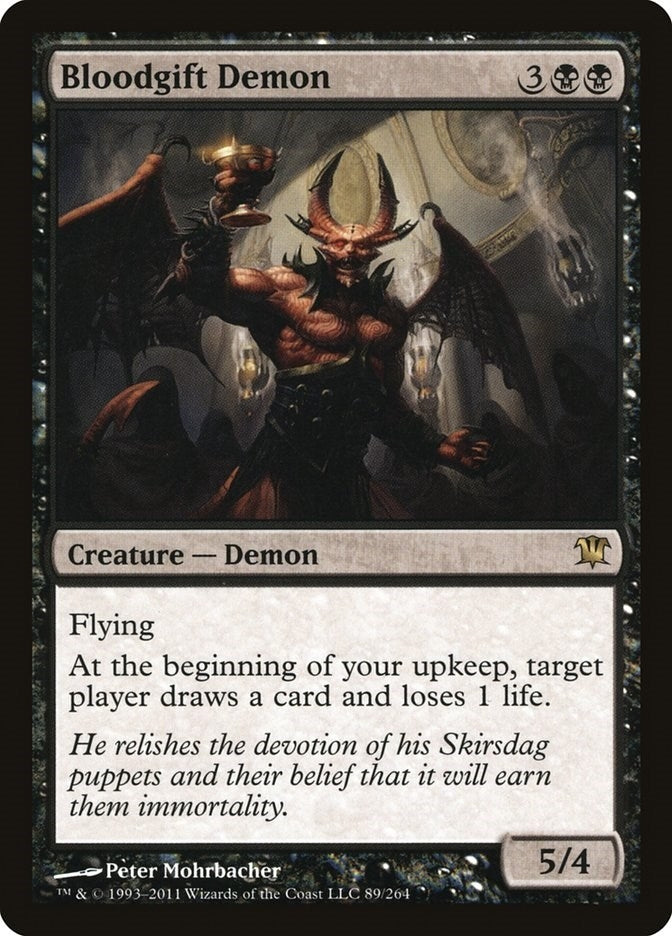 Image for Bloodgift Demon (89) (Innistrad) - Magic: The Gathering