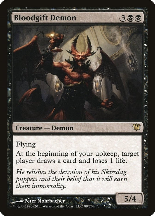 Image for Bloodgift Demon (89) (Innistrad) - Magic: The Gathering