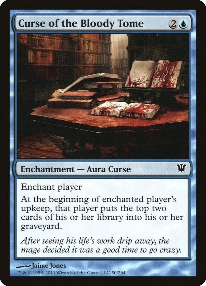 Image for Curse of the Bloody Tome (50) (Innistrad) - Magic: The Gathering