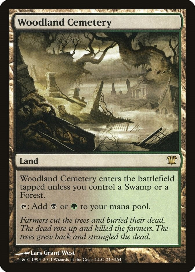 Image for Woodland Cemetery (249) (Innistrad) - Magic: The Gathering