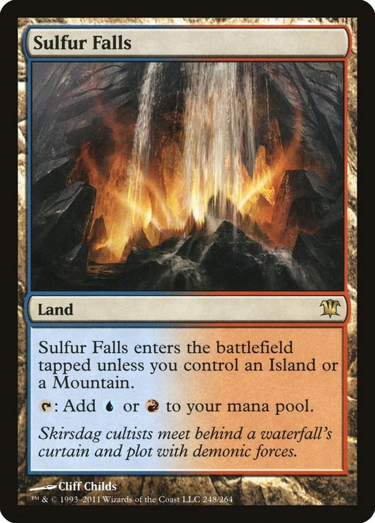 Image for Sulfur Falls (248) (Innistrad) - Magic: The Gathering