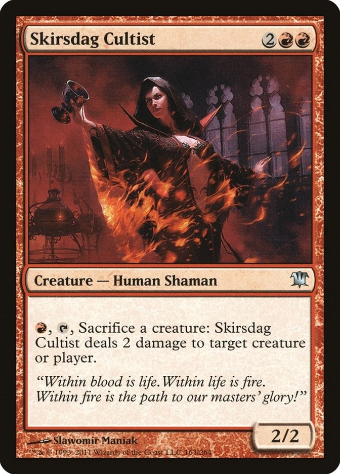 Image for Skirsdag Cultist (163) (Innistrad) - Magic: The Gathering
