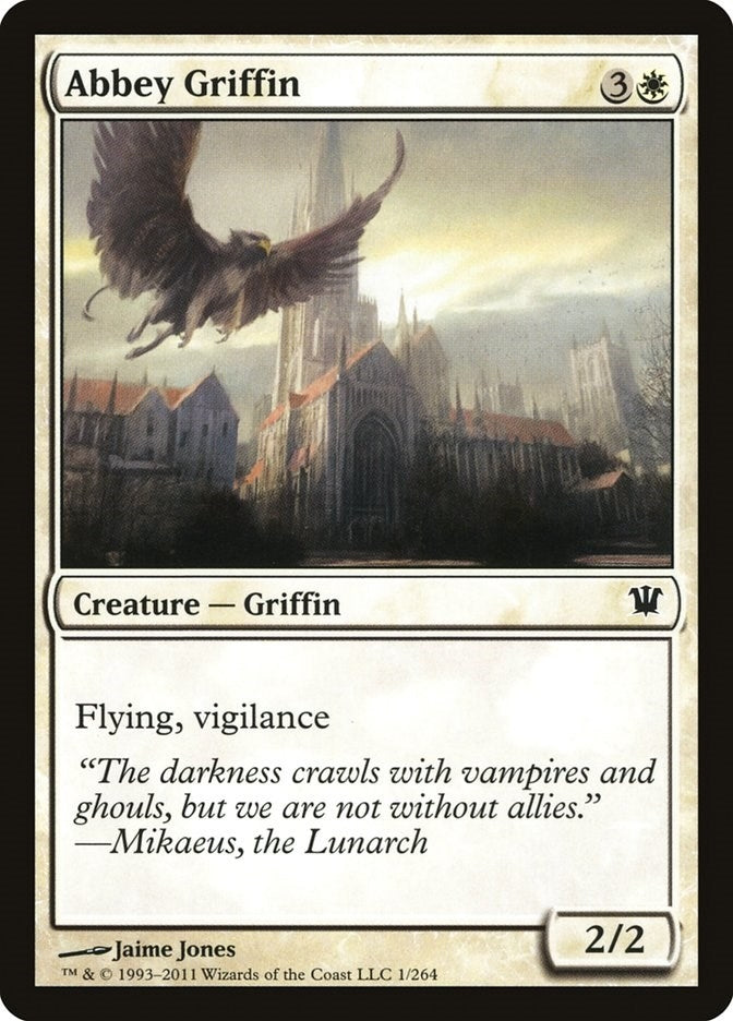 Image for Abbey Griffin (1) (Innistrad) - Magic: The Gathering