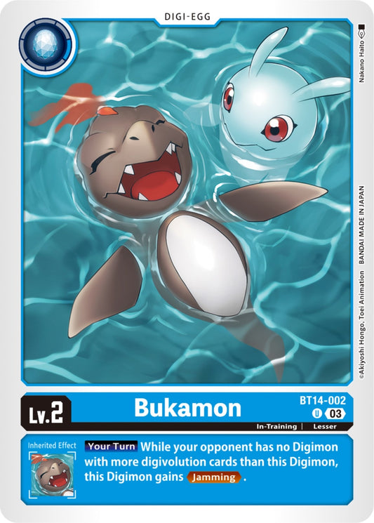 Image for Bukamon (BT14-002 U) (Blast Ace) - Digimon Card Game