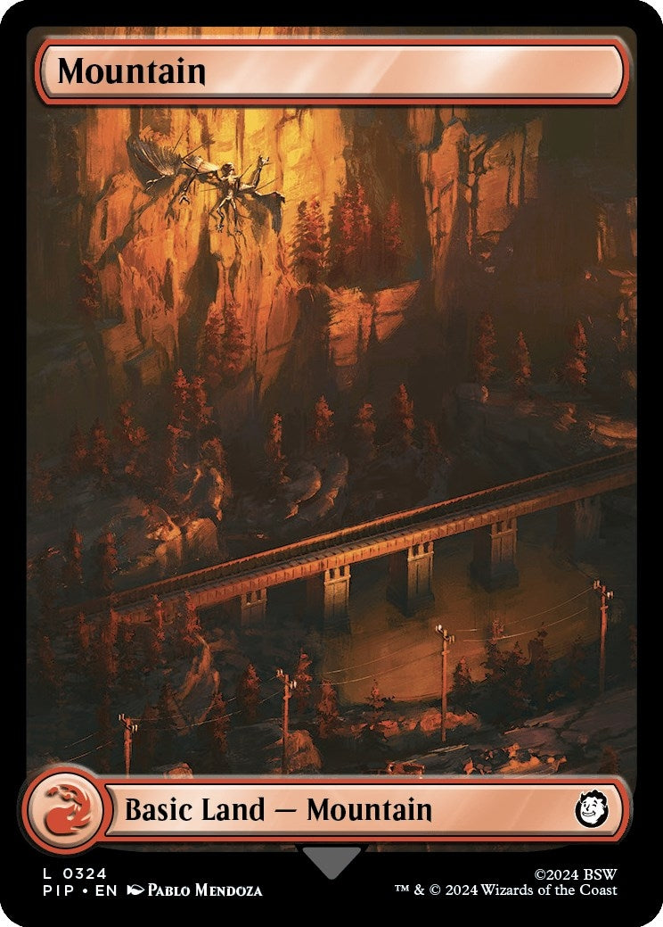 Image for Mountain (0324) (324) (Universes Beyond: Fallout) - Magic: The Gathering