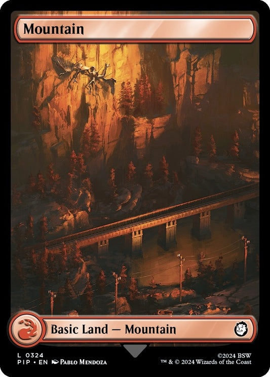 Image for Mountain (0324) (324) (Universes Beyond: Fallout) - Magic: The Gathering