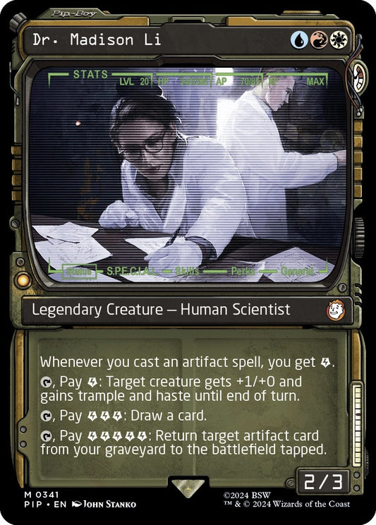Image for Dr. Madison Li (Showcase) (341) (Universes Beyond: Fallout) - Magic: The Gathering