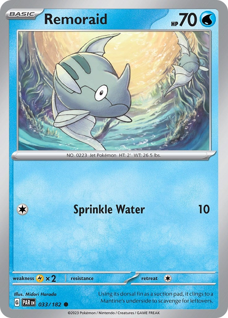 Image for Remoraid (033/182) (SV04: Paradox Rift) - Pokemon