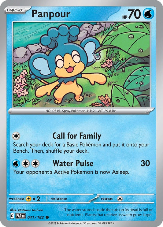 Image for Panpour (041/182) (SV04: Paradox Rift) - Pokemon
