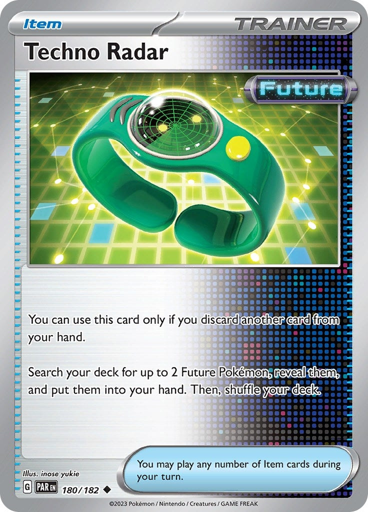 Image for Techno Radar (180/182) (SV04: Paradox Rift) - Pokemon