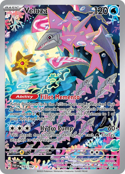 Image for Veluza (192/182) (SV04: Paradox Rift) - Pokemon
