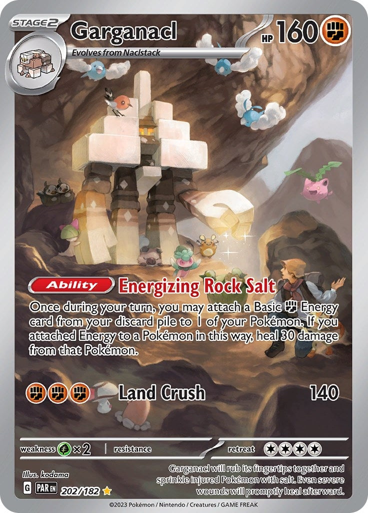 Image for Garganacl (202/182) (SV04: Paradox Rift) - Pokemon
