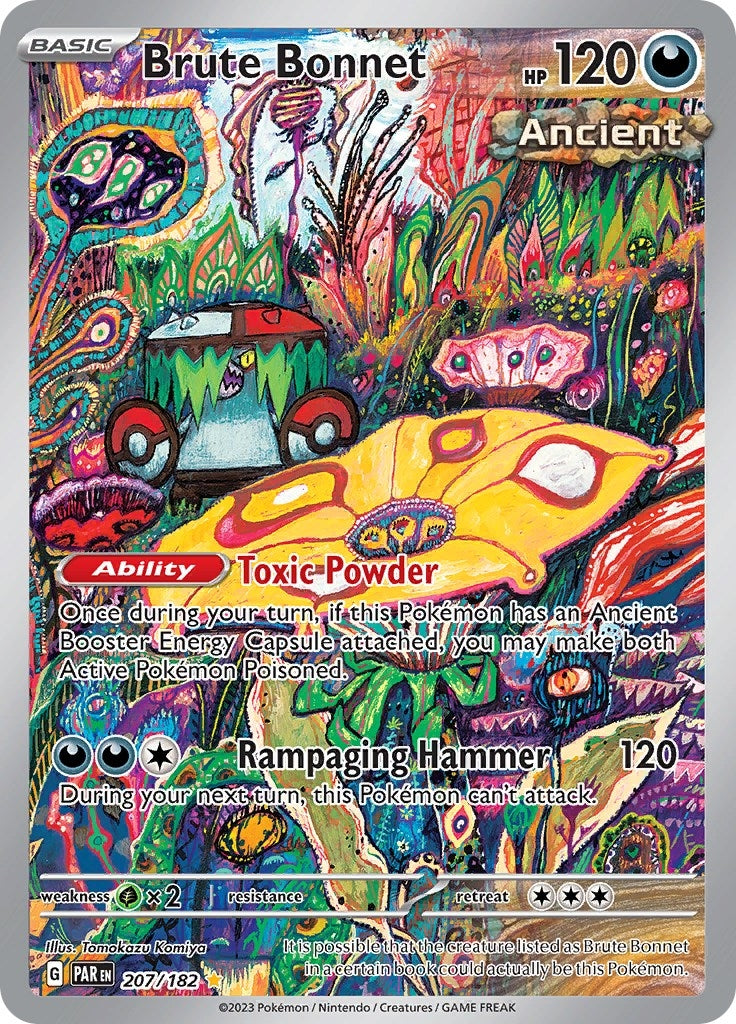 Image for Brute Bonnet (207/182) (SV04: Paradox Rift) - Pokemon