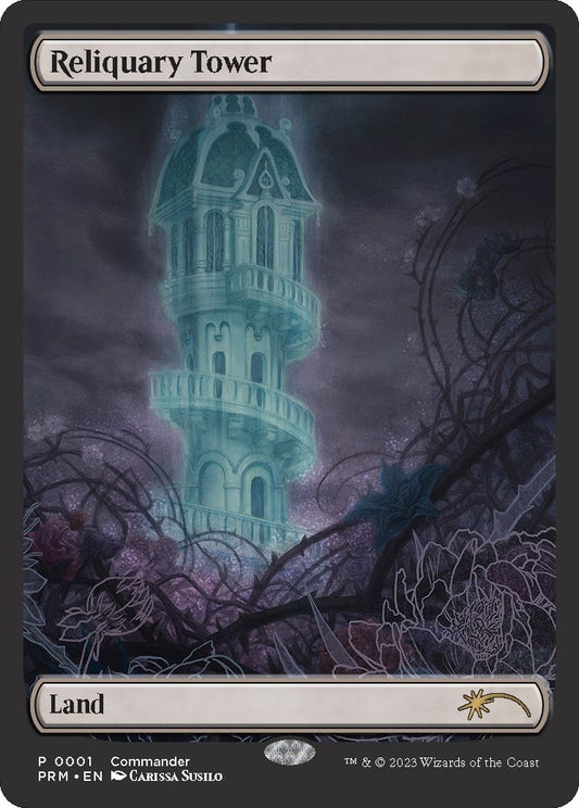 Image for Reliquary Tower (Full Art) (1) (MagicFest Cards) - Magic: The Gathering