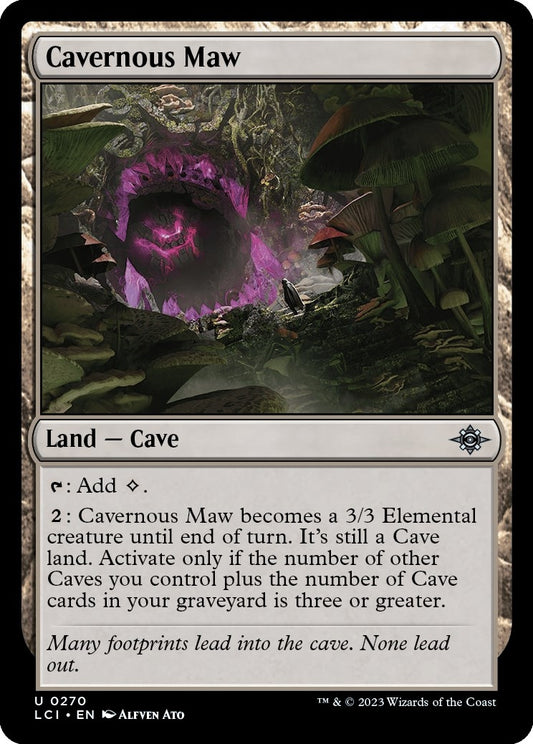 Image for Cavernous Maw (270) (The Lost Caverns of Ixalan) - Magic: The Gathering