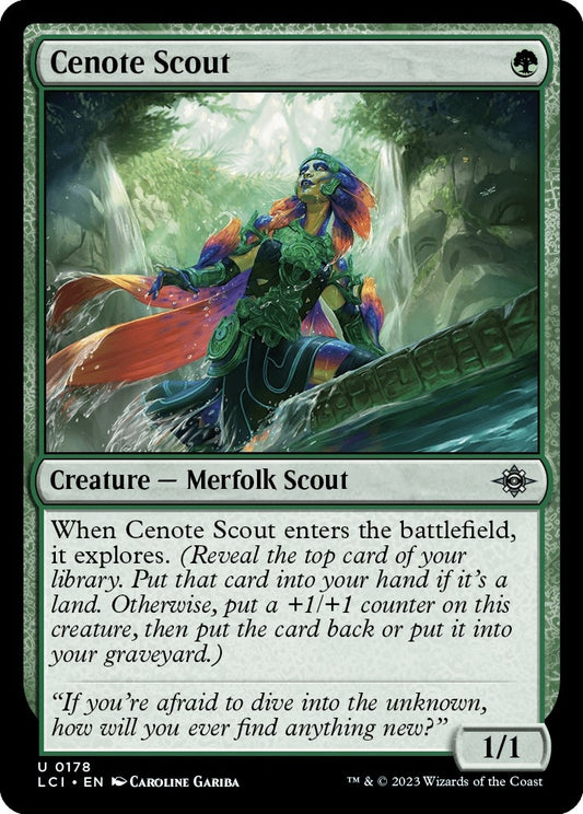 Image for Cenote Scout (178) (The Lost Caverns of Ixalan) - Magic: The Gathering